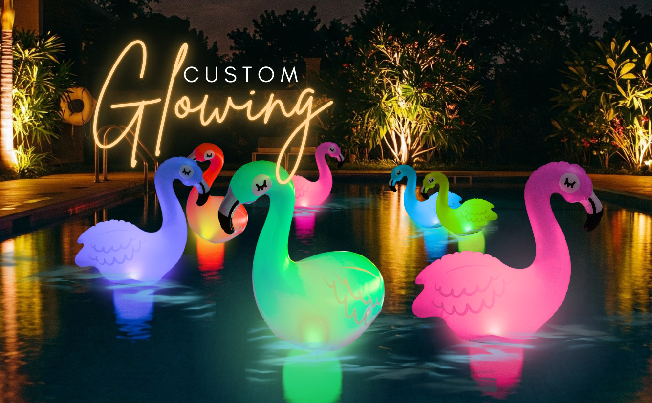 Illuminate Your Evenings: Transform Your Pool with GLOW-MINGO Flamingo Lights