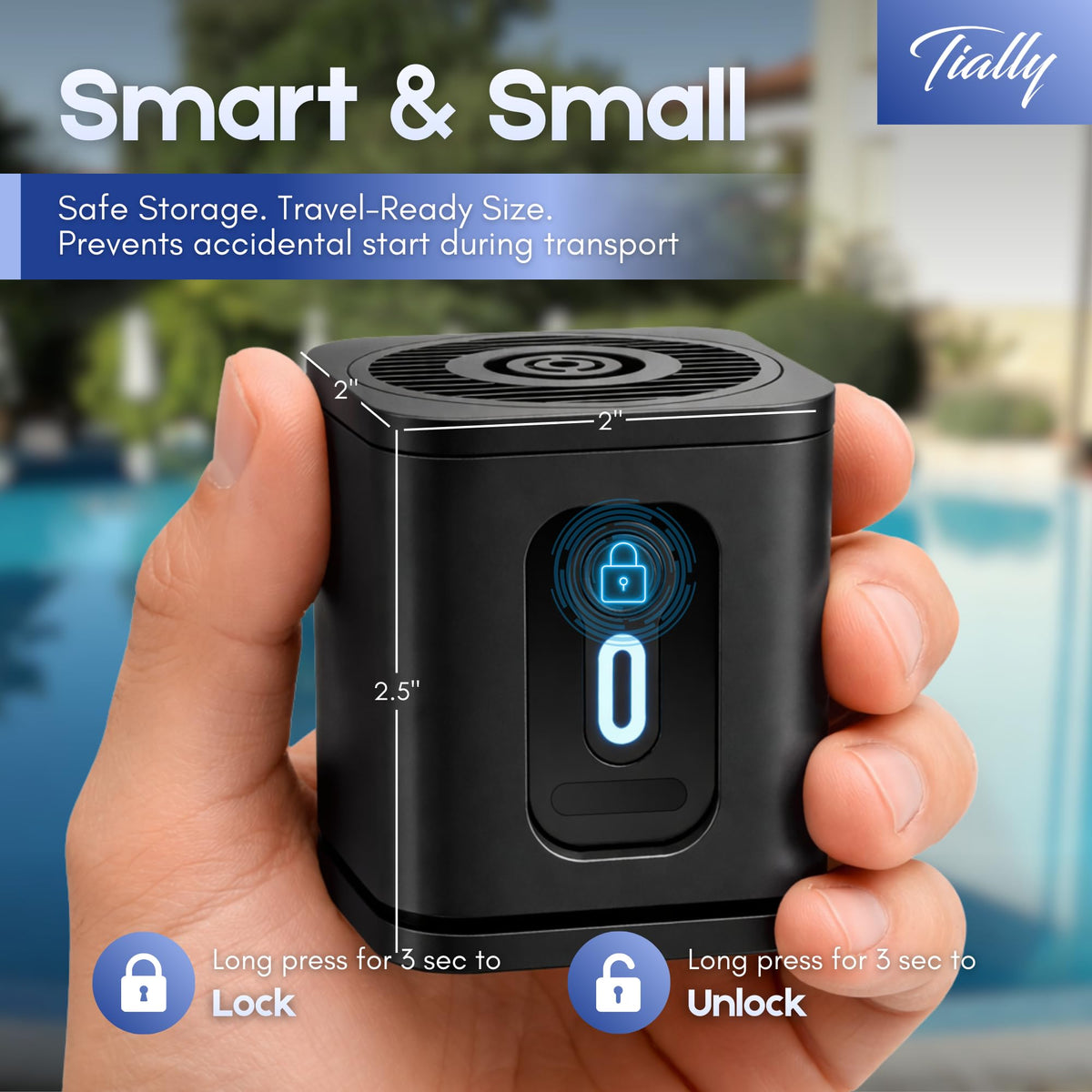 TIALLY Portable Air Pump for Inflatables