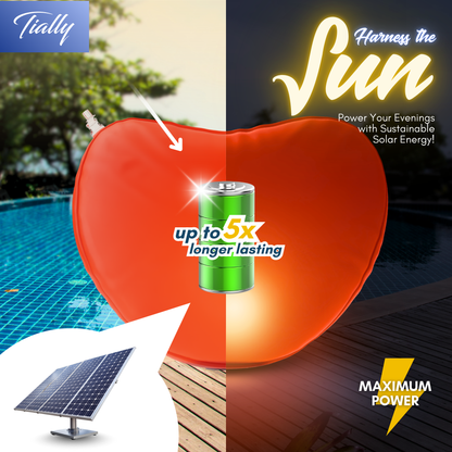 TIALLY Heart Floating Pool Lights