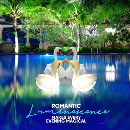 TIALLY Solar Floating Pool Lights – Inflatable Flamingo LED Decor for Pools & Outdoors
